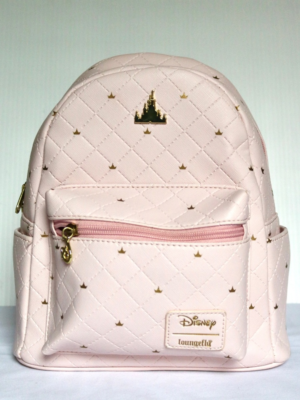 Disney Days Castle Mini Pink Backpack Loungefly Hot Topic Princess Quilted